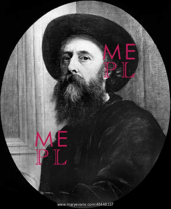 : Self-portrait of G.F. Watts : Self-portrait of G.F. Watts