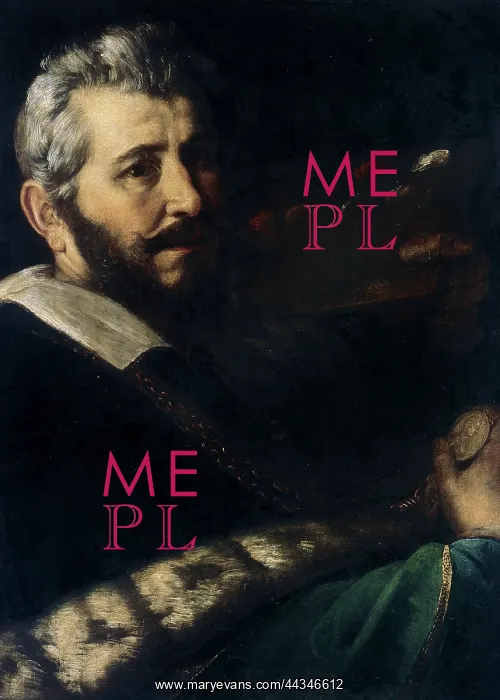 : Self-portrait of Giulio Cesare Procaccini : Self-portrait of Giulio Cesare Procaccini