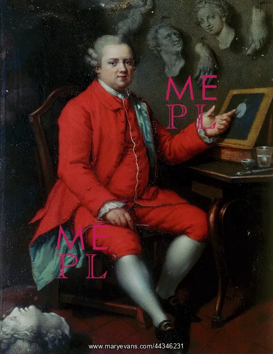 : Self-portrait of James Macpherson, Vasari : Self-portrait of James Macpherson, Vasari