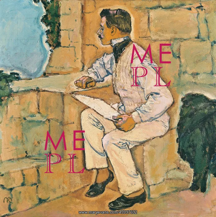 : Self-portrait Kolo Moser : Self-portrait Kolo Moser