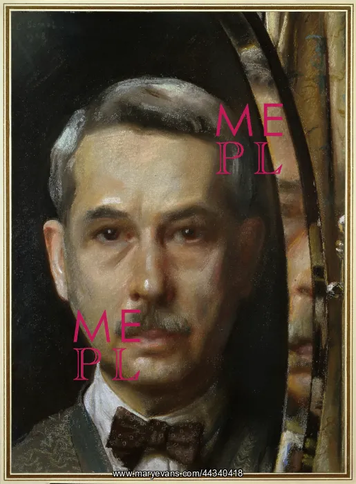 : Self-portrait in a Mirror : Self-portrait in a Mirror
