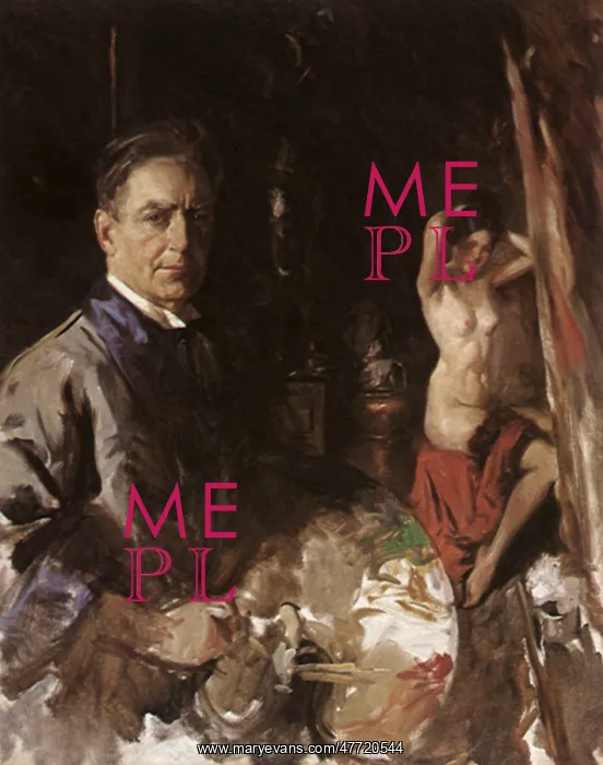  : Self Portrait with Model