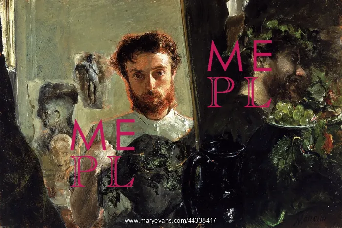 : Self-portrait of the painter Antonio : Self-portrait of the painter Antonio
