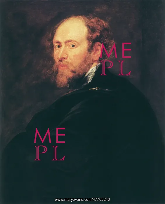 : Self-Portrait by Peter Paul Rubens : Self-Portrait by Peter Paul Rubens