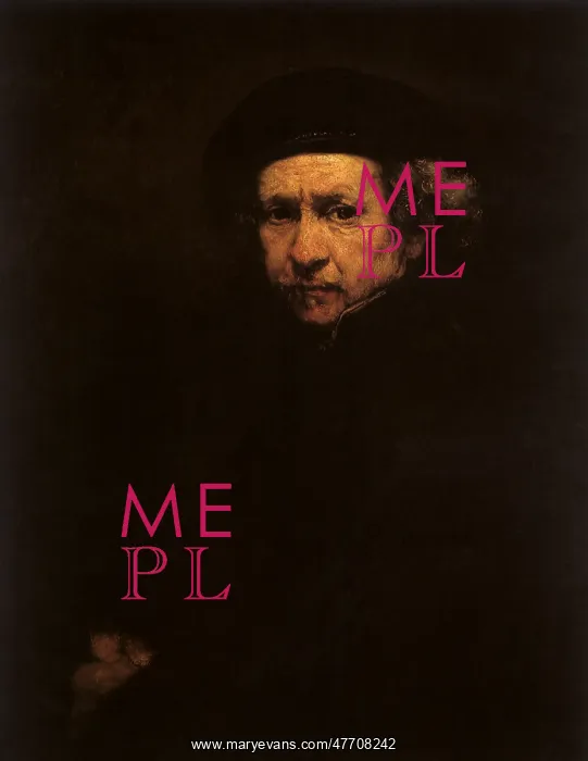 : Self-Portrait by Rembrandt : Self-Portrait by Rembrandt