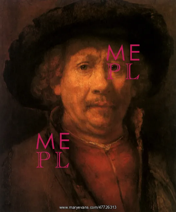  : Self-portrait by Rembrandt