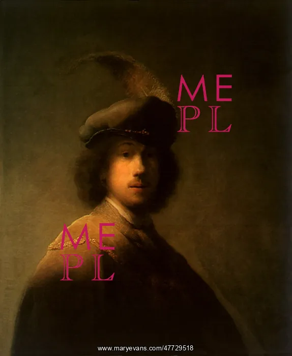  : Self-portrait of Rembrandt