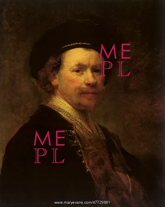  : Self-portrait by Rembrandt
