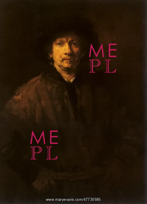  : Self-portrait by Rembrandt