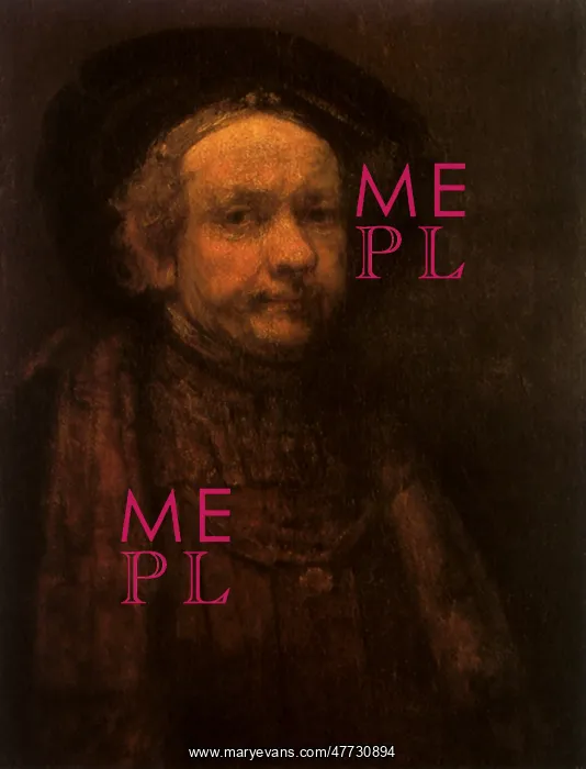  : Self-portrait by Rembrandt