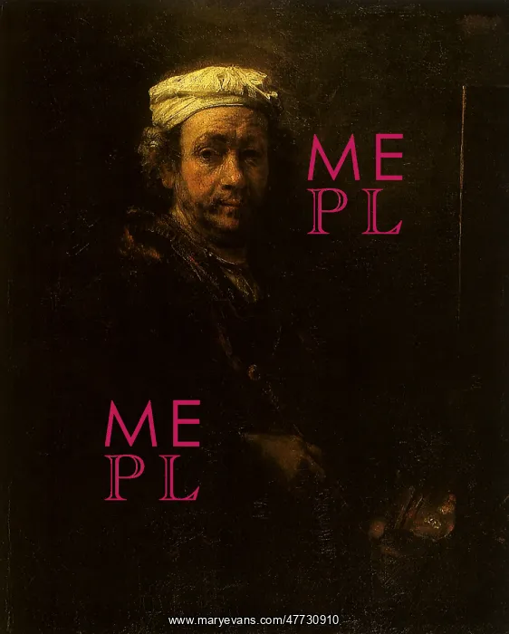  : Self-portrait by Rembrandt