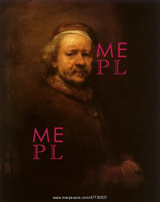  : Self-portrait by Rembrandt