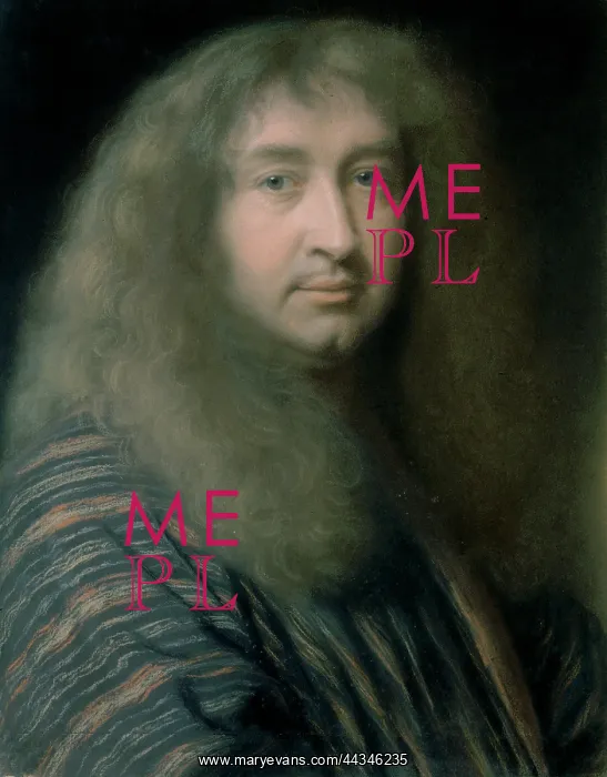 : Self portrait of Robert Nanteuil : Self portrait of Robert Nanteuil