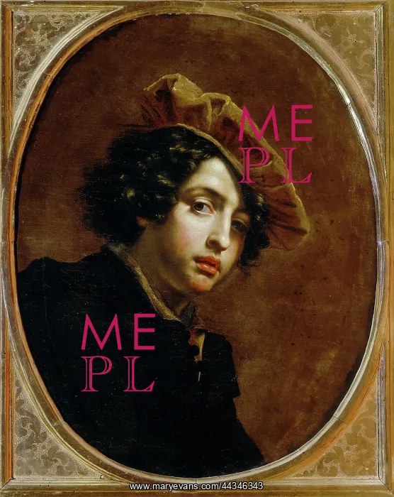 : Self-portrait as a young man : Self-portrait as a young man