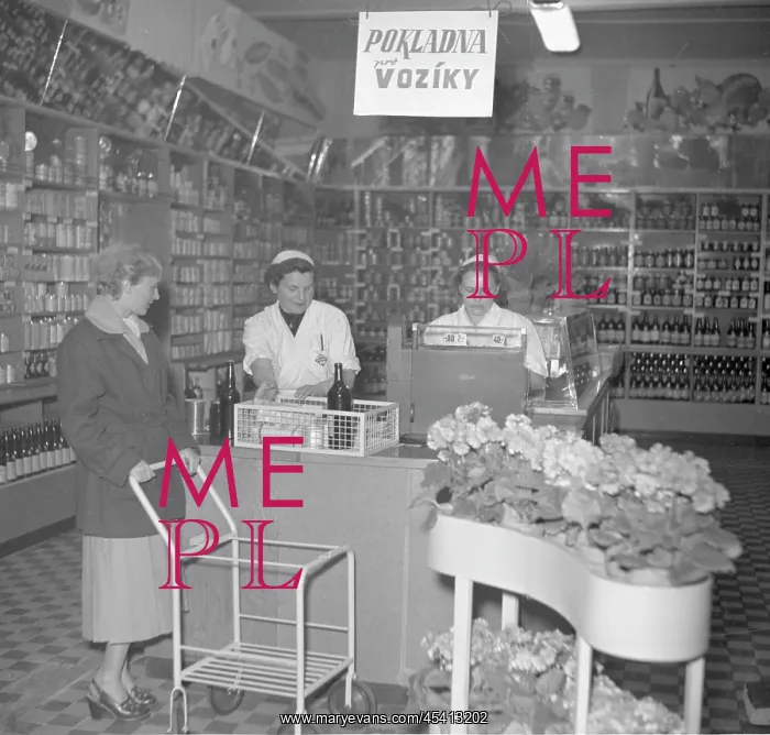 : Self-service shop - cashier : Self-service shop - cashier
