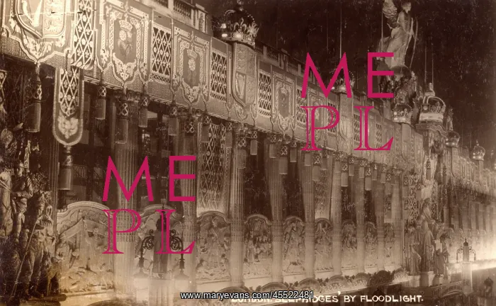 : Selfridge's Frontage - Coronation of George VI : Selfridge's Frontage - Coronation of George VI