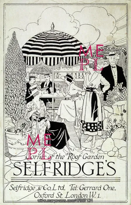 : SELFRIDGES, LONDON 1918 : SELFRIDGES, LONDON 1918