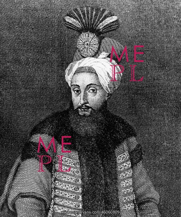 : Selim III, 24.12.1762 - 28.7.1808, Sultan of : Selim III, 24.12.1762 - 28.7.1808, Sultan of