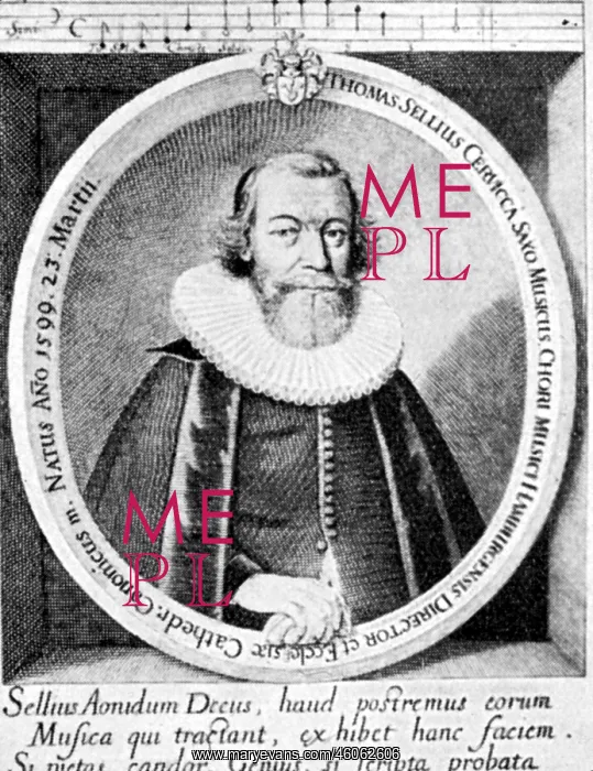 : Selle, Thomas, 23.3.1599 - 2.7.1663, German composer : Selle, Thomas, 23.3.1599 - 2.7.1663, German composer