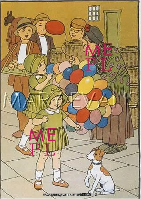 : SELLING BALLOONS / 1920S : SELLING BALLOONS / 1920S