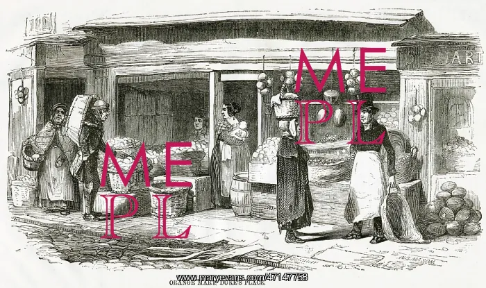: Selling oranges 1864 : Selling oranges 1864