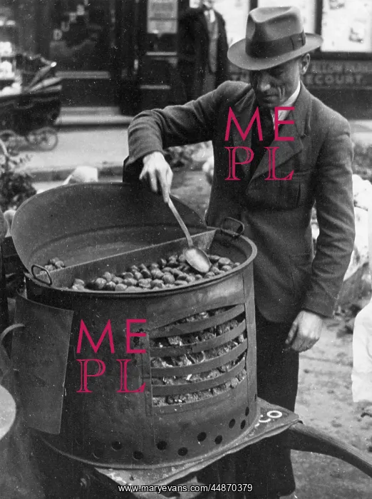 : SELLING ROAST CHESTNUTS : SELLING ROAST CHESTNUTS