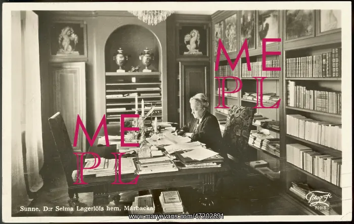  : SELMA LAGERLOF AT WORK
