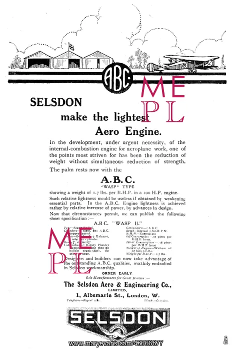 : Selsdon Engineering: Aero Engines - ABC Wasp : Selsdon Engineering: Aero Engines - ABC Wasp