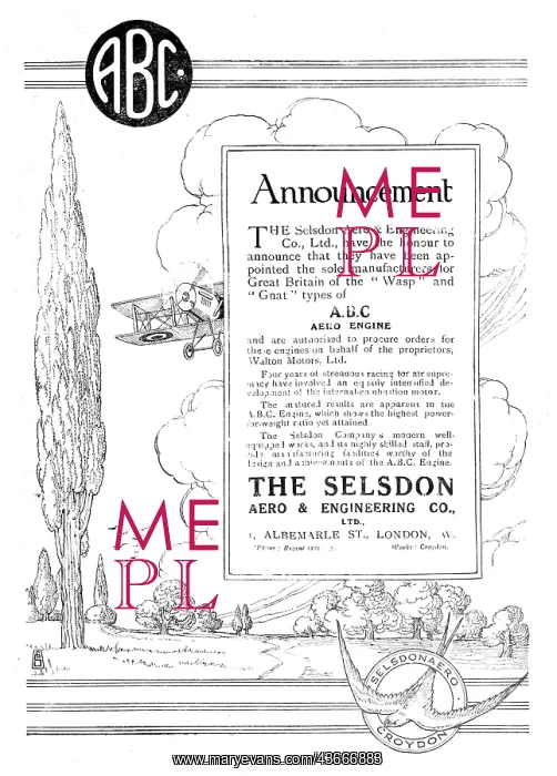 : Selsdon Engineering: Aero Engines - ABC Wasp ABC Gnat : Selsdon Engineering: Aero Engines - ABC Wasp ABC Gnat