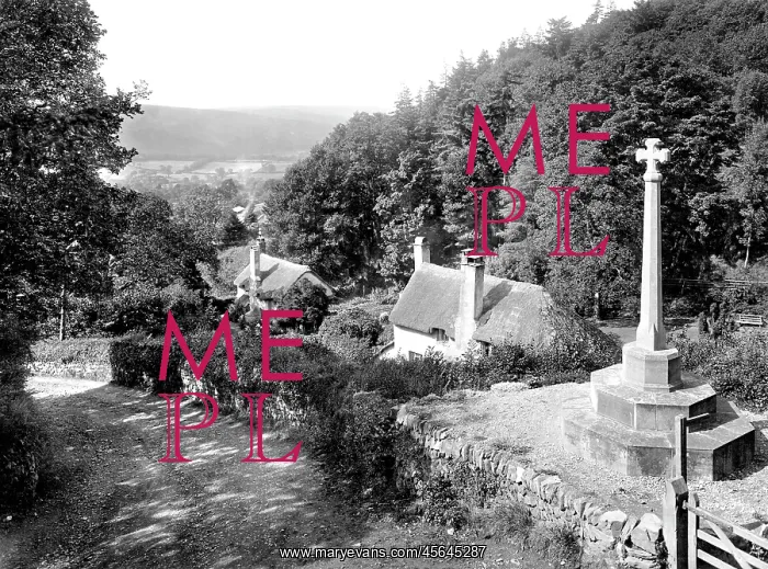  : Selworthy, the Village 1923