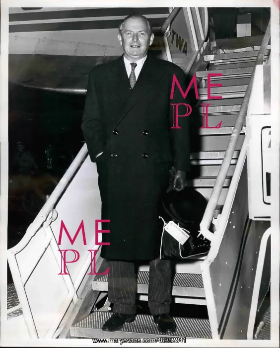 : Selwyn Lloyd, British Foreign Minister, visiting USA : Selwyn Lloyd, British Foreign Minister, visiting USA