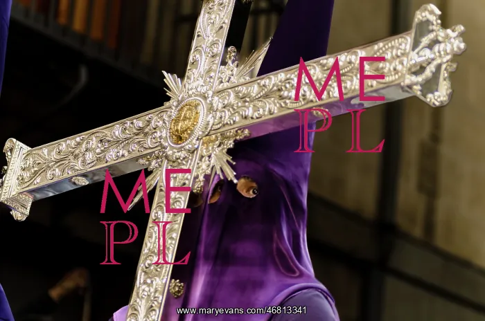 : Semana Santa procession in Madrid, Spain : Semana Santa procession in Madrid, Spain