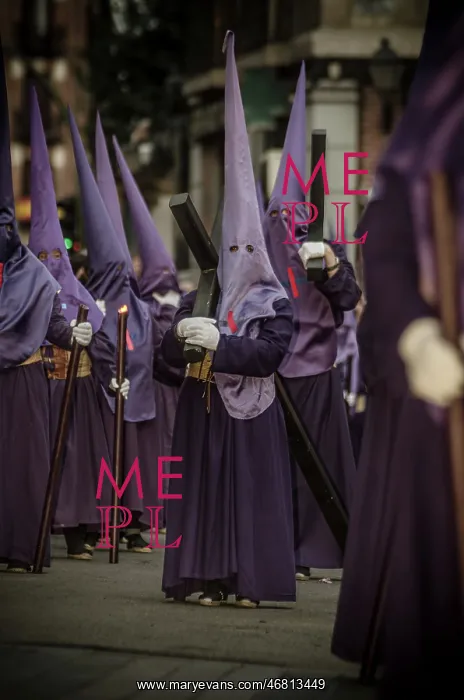 : Semana Santa procession in Madrid, Spain : Semana Santa procession in Madrid, Spain