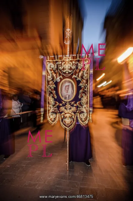 : Semana Santa procession in Madrid, Spain : Semana Santa procession in Madrid, Spain