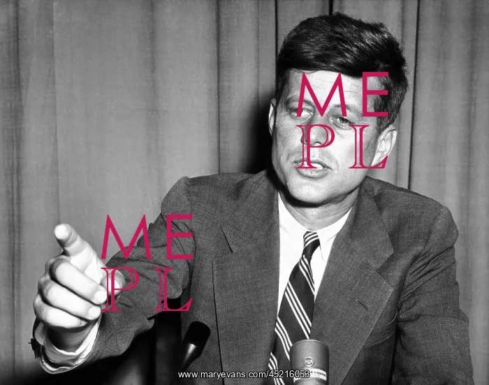 : Sen. John Kennedy after making a foreign ? : Sen. John Kennedy after making a foreign ?