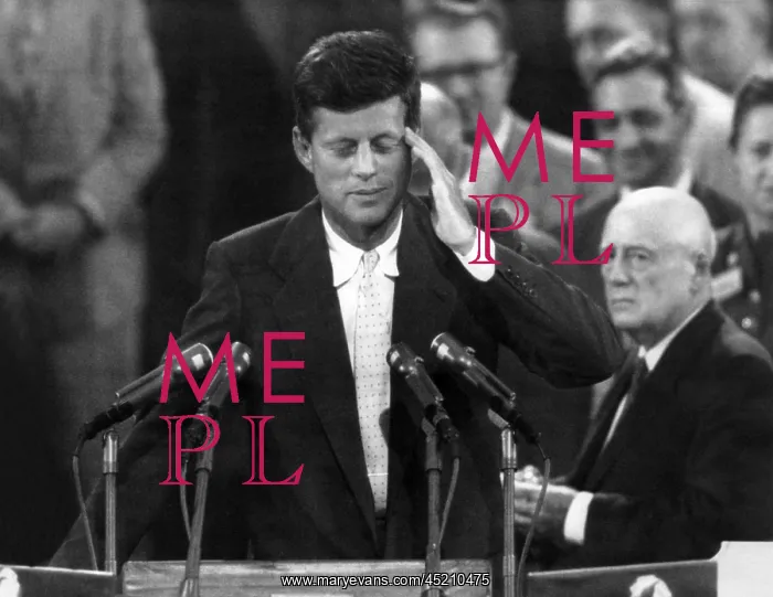 : Sen. John Kennedy after his narrow defeat ? : Sen. John Kennedy after his narrow defeat ?