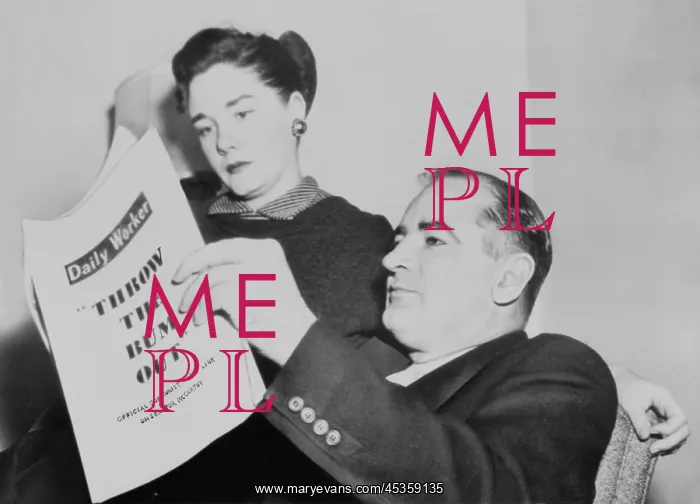 : Sen. and Mrs. Joseph R. McCarthy at home as the : Sen. and Mrs. Joseph R. McCarthy at home as the