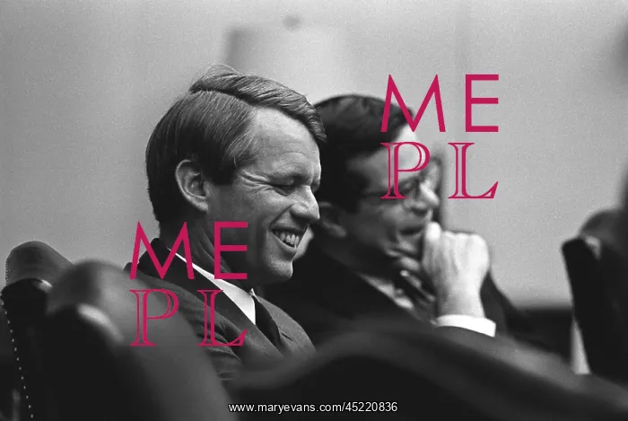 : Sen. Robert Kennedy and Ted Sorenson during ? : Sen. Robert Kennedy and Ted Sorenson during ?