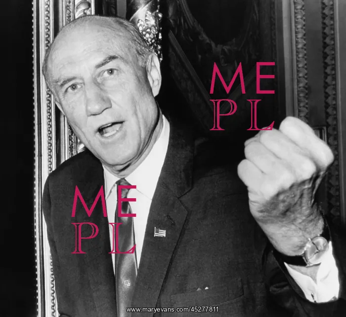 : Sen. Strom Thurmond before launching the filibuster : Sen. Strom Thurmond before launching the filibuster