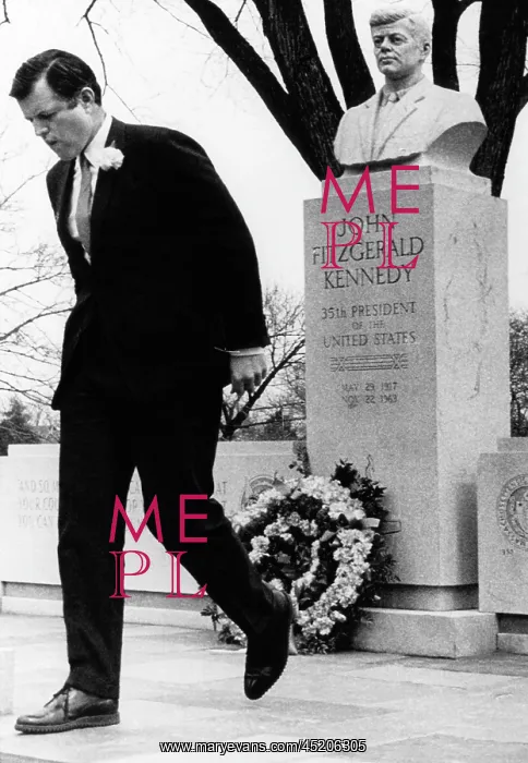 : Senator Edward Kennedy, visiting brother ? : Senator Edward Kennedy, visiting brother ?