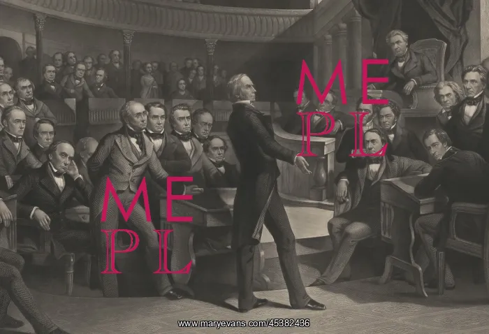 : Senator Henry Clay speaking for Compromise : Senator Henry Clay speaking for Compromise