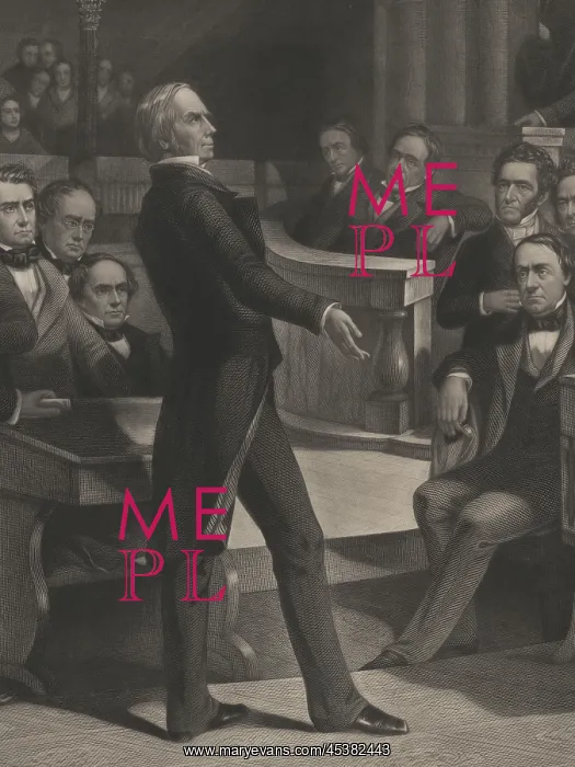 : Senator Henry Clay speaking for the Compromise : Senator Henry Clay speaking for the Compromise