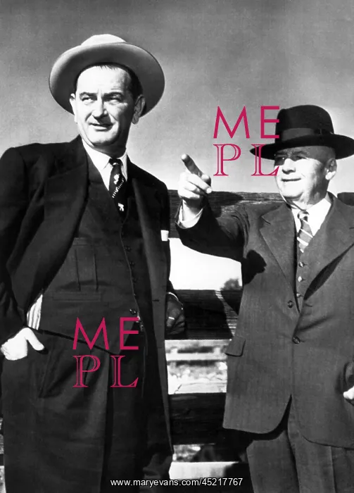 : Senator Lyndon B. Johnson and House Speaker ? : Senator Lyndon B. Johnson and House Speaker ?