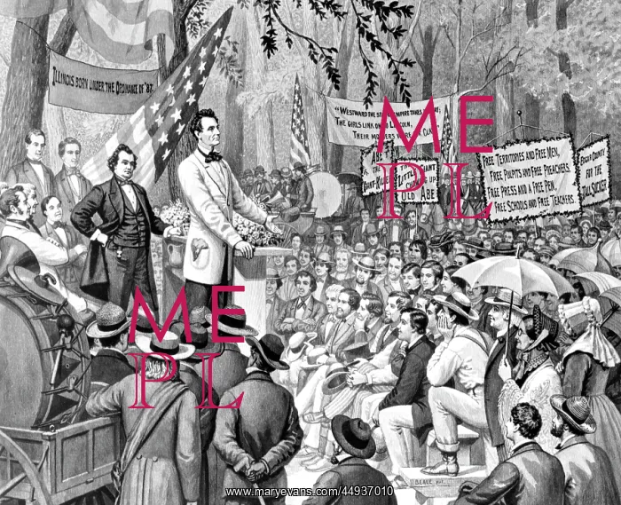: Senatorial Debate Between Abraham Lincoln and Stephen : Senatorial Debate Between Abraham Lincoln and Stephen