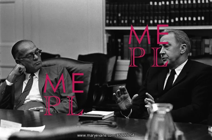 : Senators William Fulbright and Eugene McCarthy ? : Senators William Fulbright and Eugene McCarthy ?