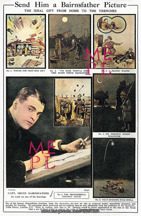 : Send a Bairnsfather Picture 1916 : Send a Bairnsfather Picture 1916
