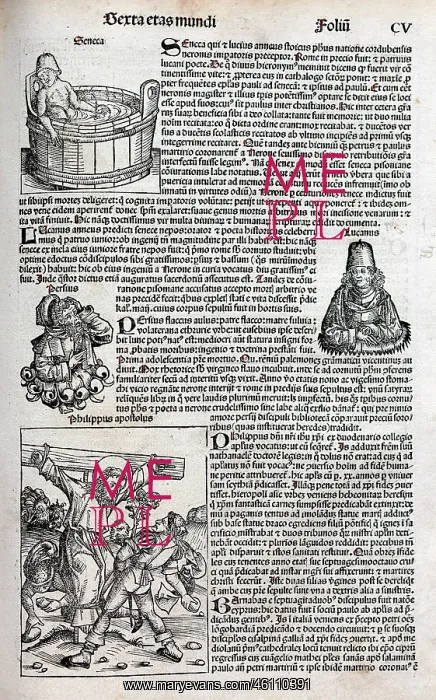 : Seneca in his bath : Seneca in his bath