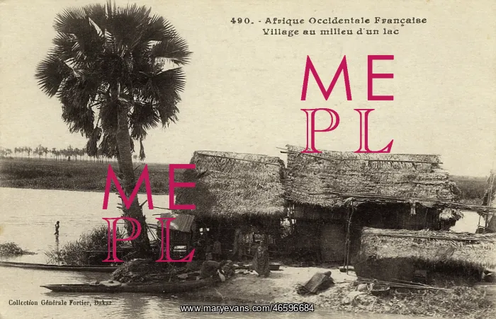  : Senegal - Village in the middle of a lake