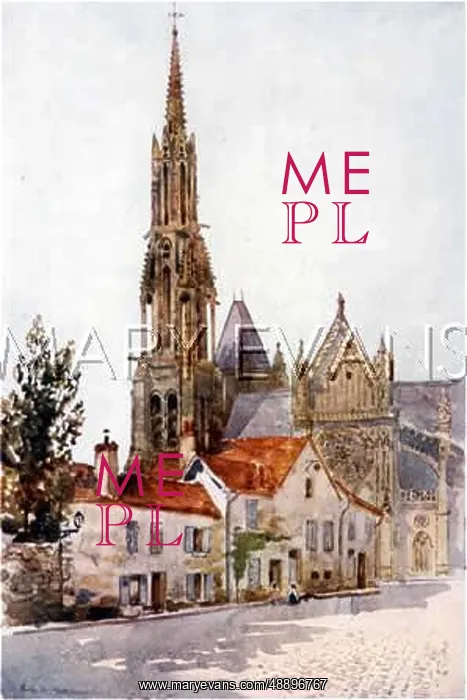  : SENLIS / STREET / CATHEDRAL