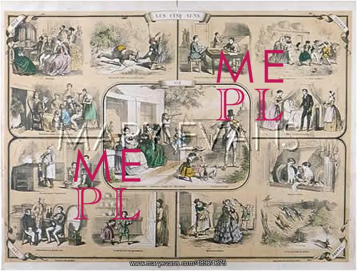  : THE FIVE SENSES 1840S